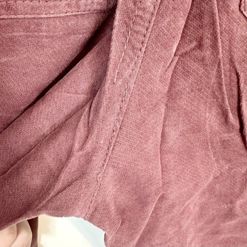 Zara Wine Brown Jogger Pants - Size Small - Image 6