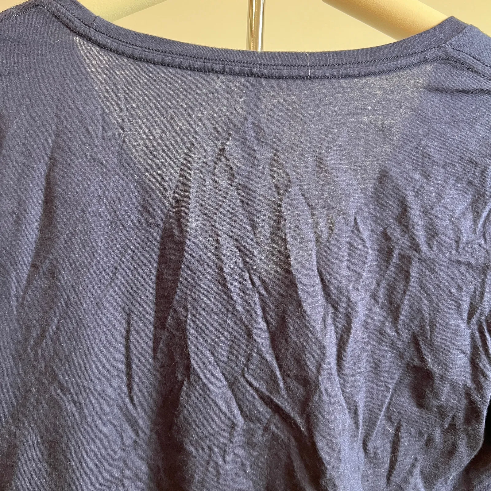 Isabel Maternity Navy Long Sleeve Side Shirred T-Shirt - Size Medium - NWT - Image 7