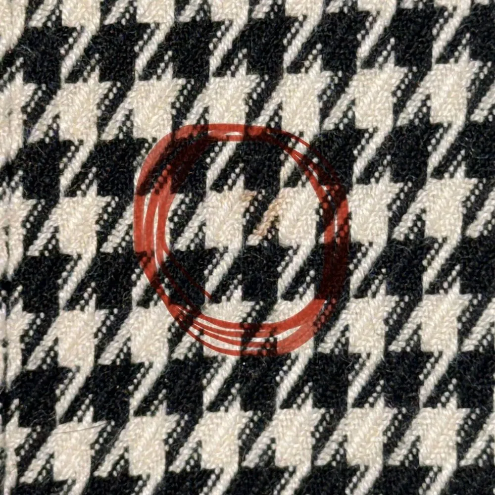 Kayra Womens Skirt Sz 38 EU Sz 10 US Maxi  Pleated Houndstooth Yoke Equestrian - Image 12