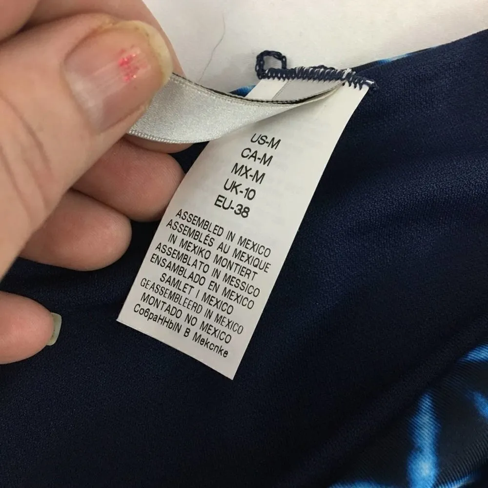 Lucky Brand Reversible Side Tie Bikini Bottom Size Medium - Image 5