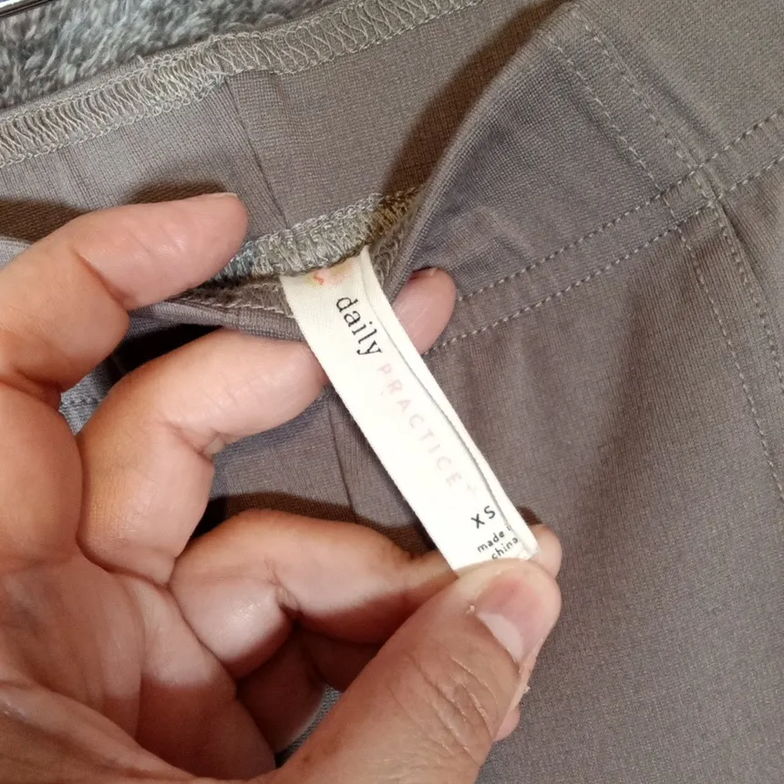 Daily Practice By Anthropologie Rubin Seamed Flare Pants Womens Sz Xs - Image 4