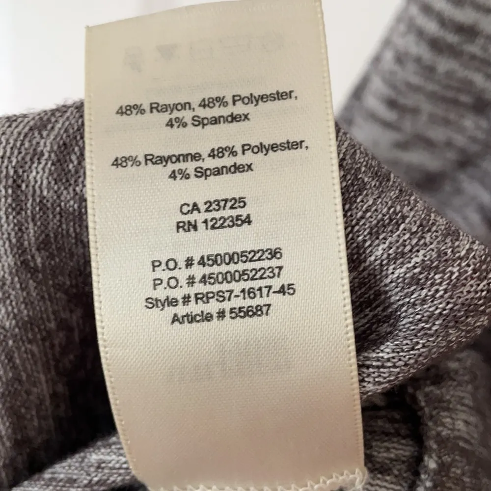 Wilfred Free Gray Marled Long Tank Top Small - Image 4