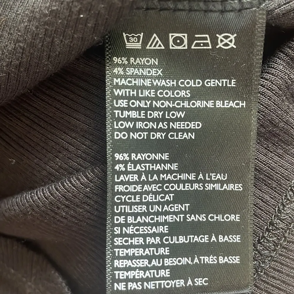 Urban Outfitters Black Ribbed Wrap Romper - Image 6