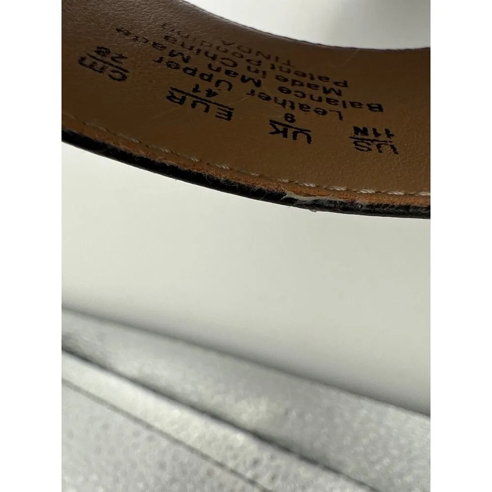 Women’s Naturalizer Black Leather Strappy High Heels Sz 11N - Image 6