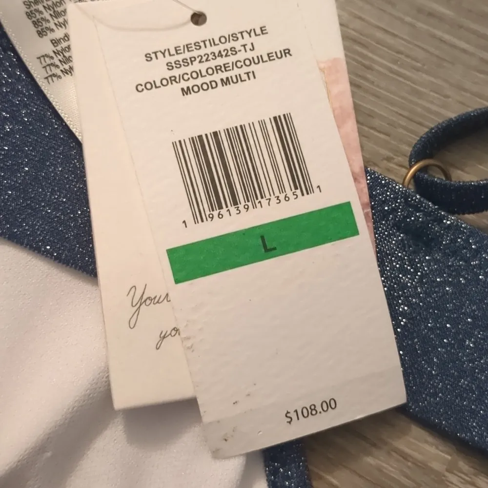 Jessica Simpson  2 piece swimsuit size large - Image 6