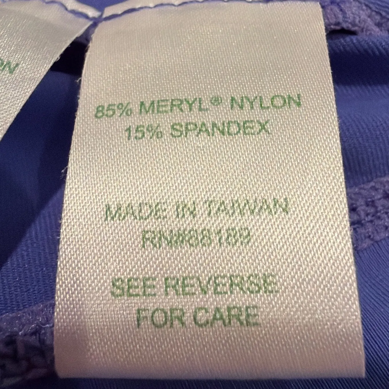 Lilly Pulitzer Luxletic Renay Sunguard UPF 50+ Quarter Zip Women's M Iris Blue - Image 8