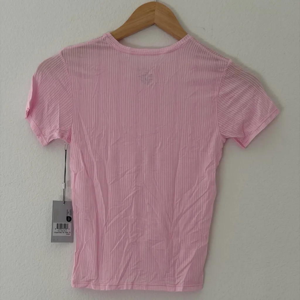 Negative Underwear Whipped Baby Tee in Babe, Size X - Image 6