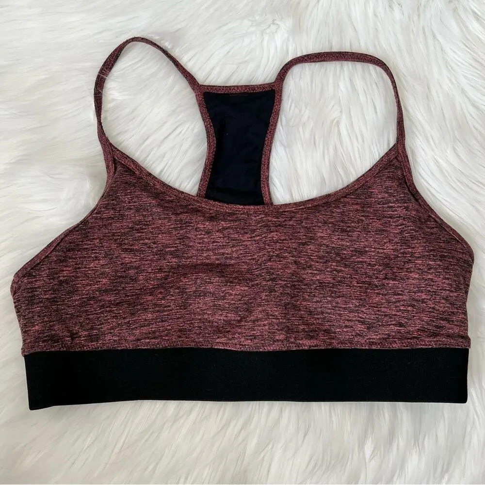 Koral Sweeper Performance Sports Bra Medium Rose Heather - Image 2