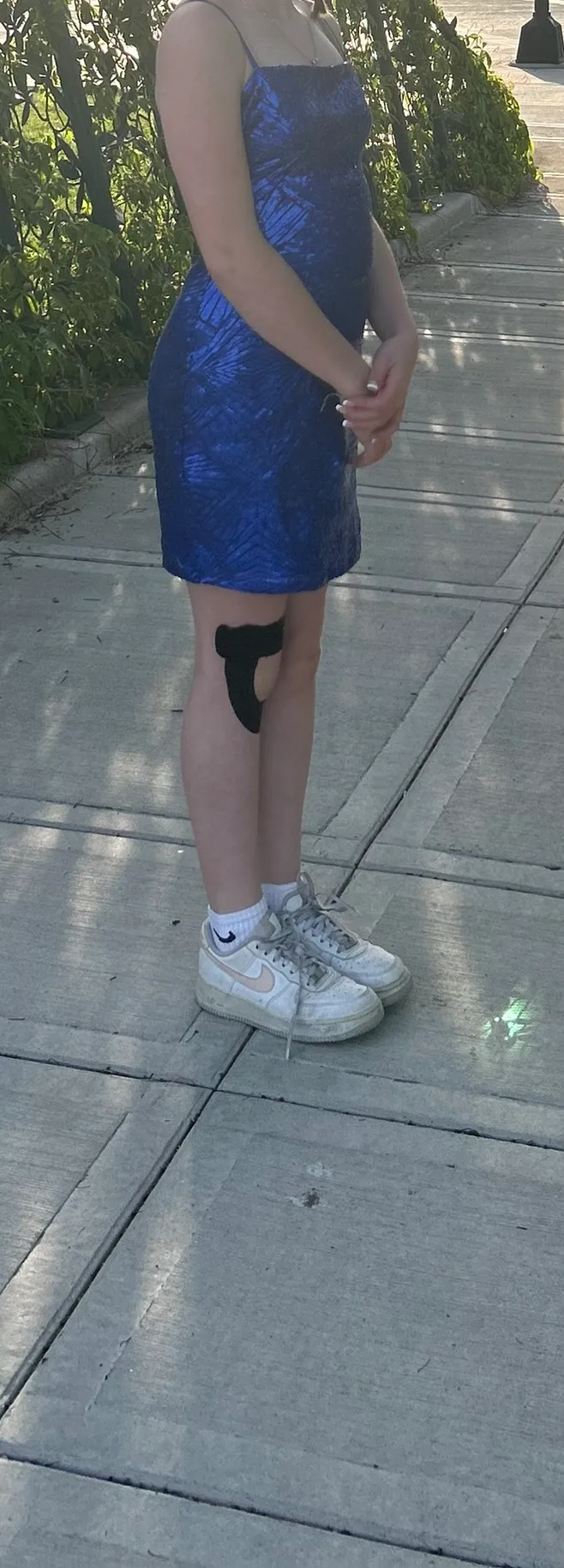 Blue Homecoming Dress - Image 9