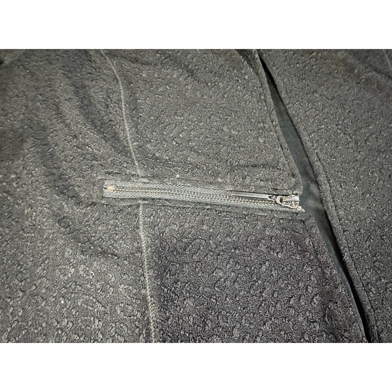 Investments black textured travel knit Lagenlook long art lux jacket Size L - Image 6