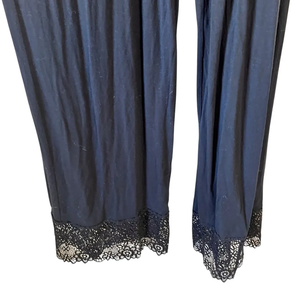 Victoria’s Secret Black Modal Lace Strappy Jumpsuit - Image 11