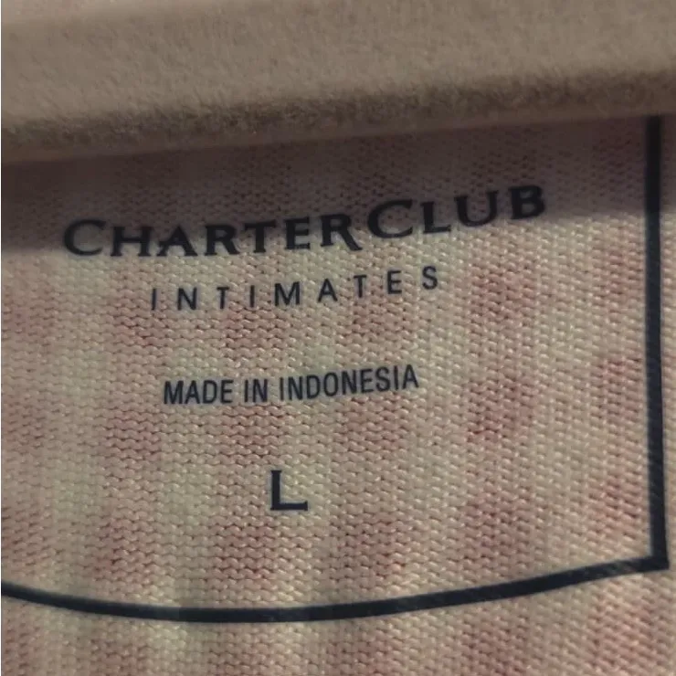 Charter Club Red and White Gingham Intimates - Image 13