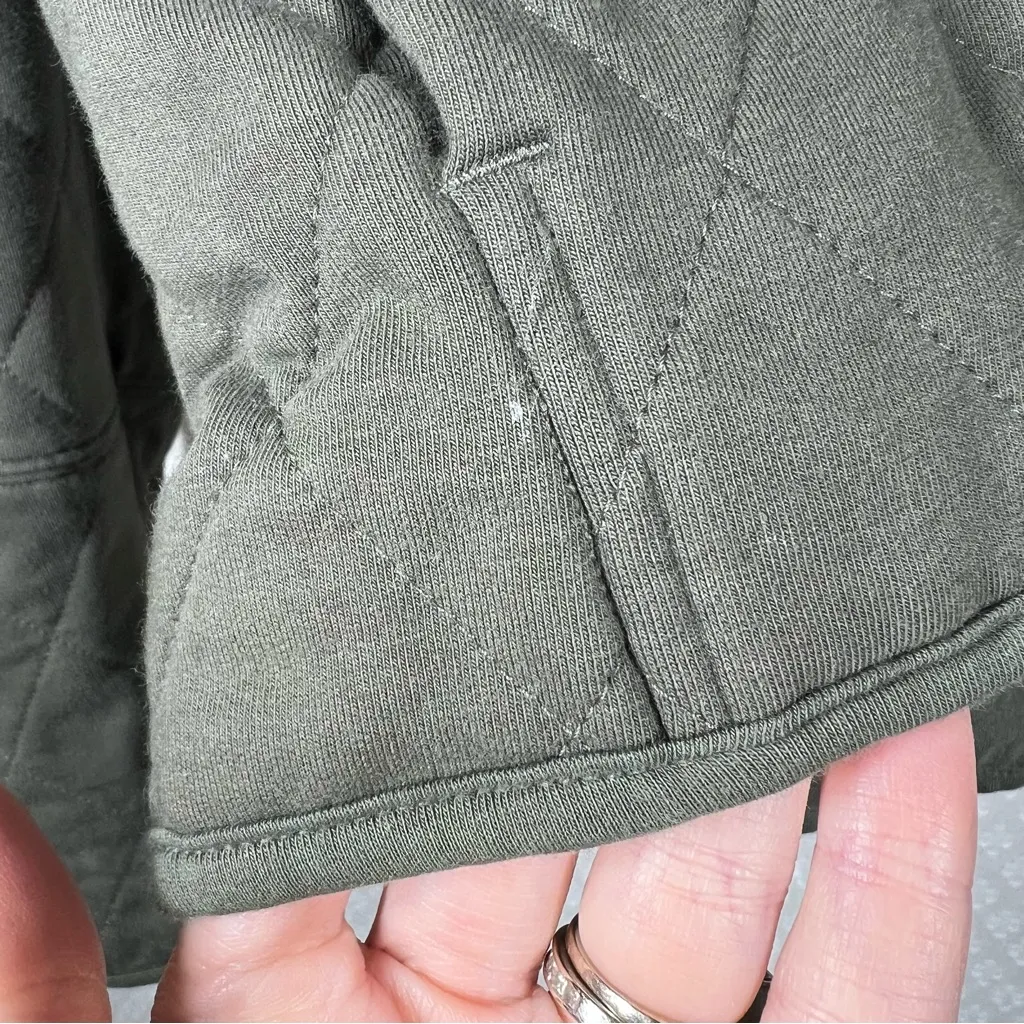 Lululemon Olive Green Quilted Calm‎ Jacket - Image 6