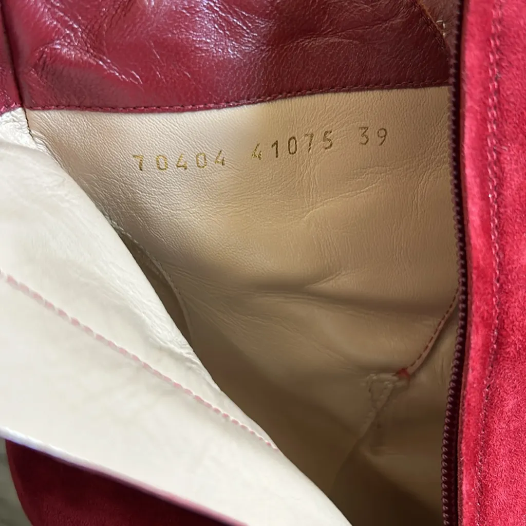 Gianvito rossi Milan red boots - Image 9