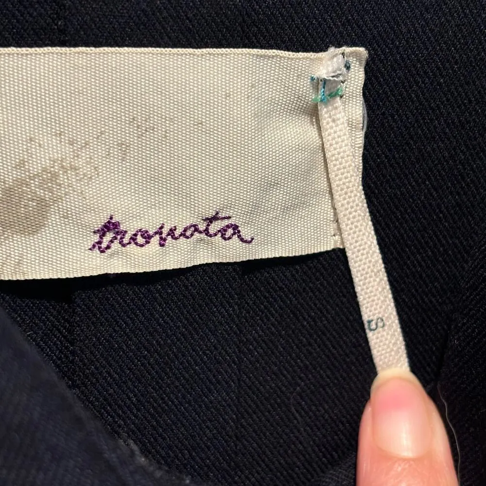 Trovata Marin Navy Long Sleeve Shirt Dress - Image 6