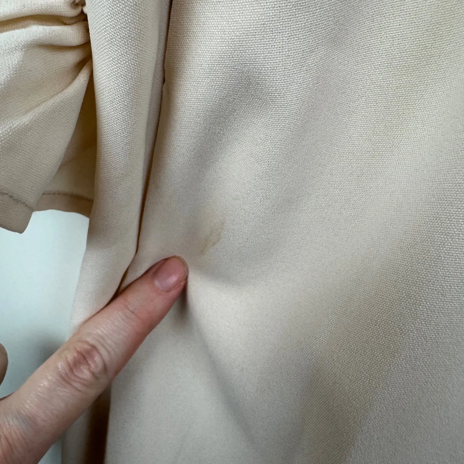 Bloomchic Crochet Square Neck Midi Dress Size 18/20 Cream Cottagecore Boho Flowy Orange - Image 6