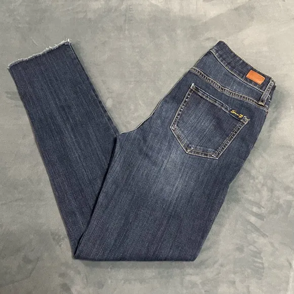 Seven7 Jeans, Size 6 Blue - Image 2
