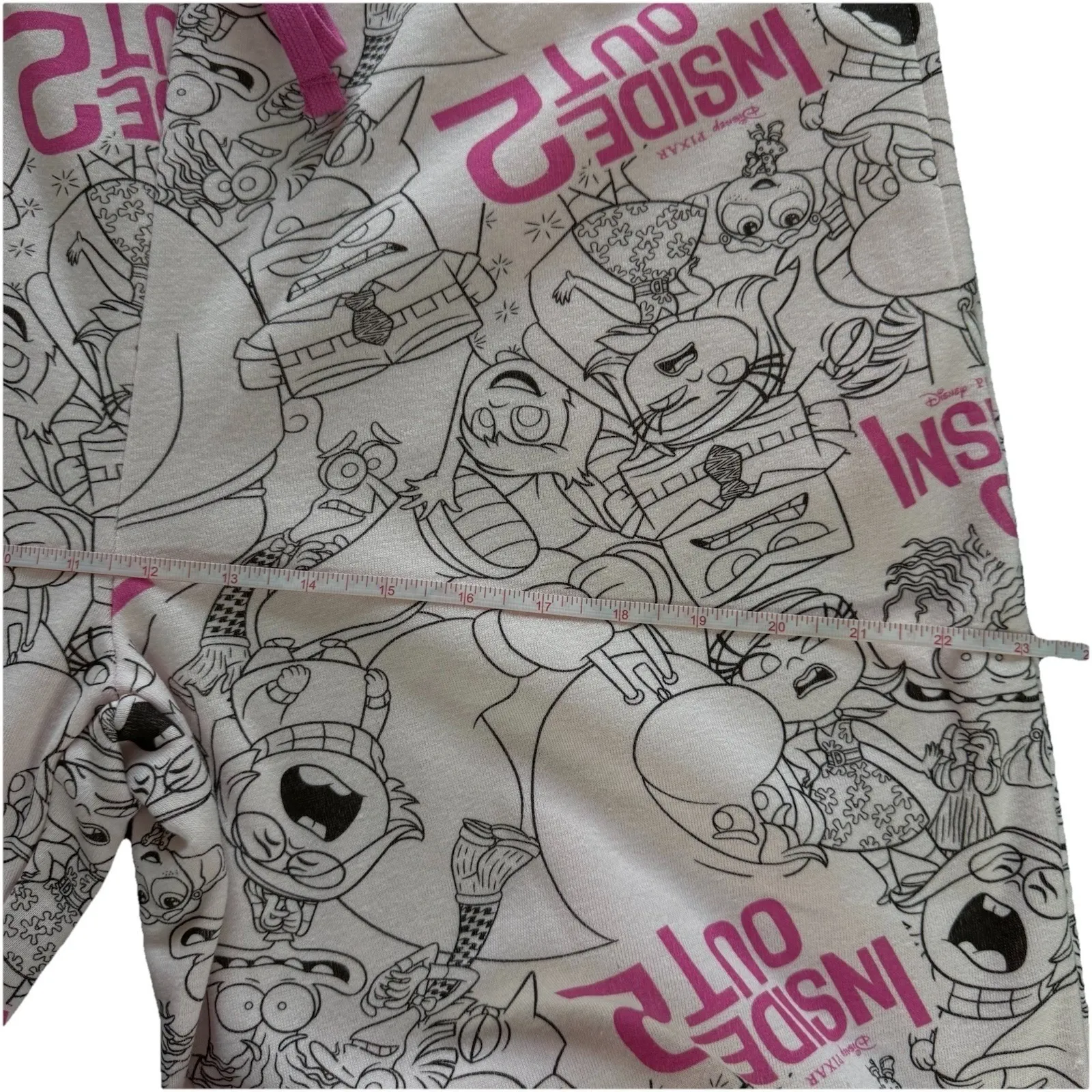 Inside Out 2 Women's Pajama Pants Size XL Pink Cotton Lounge Sleepwear - Image 7