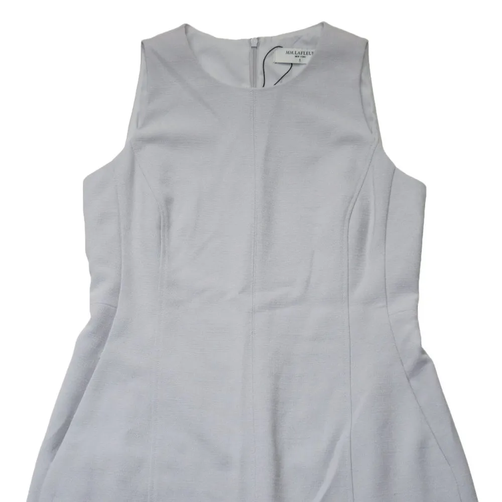 NWT MM. Lafleur The Constance in Pewter Nep Suiting Sleeveless Sheath Dress 6 - Image 3