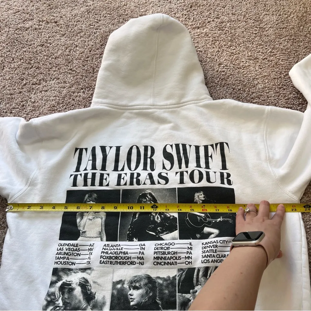 Taylor Swift The Eras Tour 2023 Graphic Hoodie Sweatshirt - Image 10