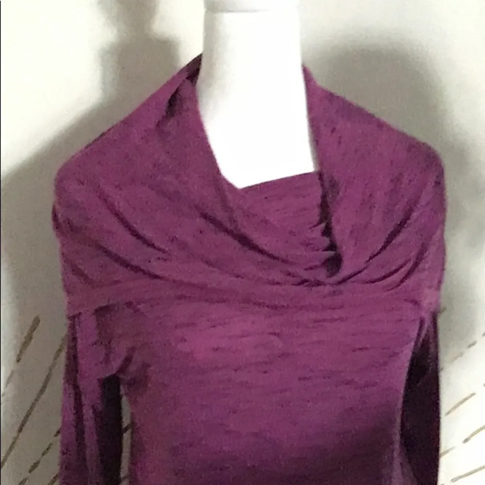 Calvin Klein Performance Athleisure Hooded Long Sleeve Cowl Neck Activewear Top - Image 12