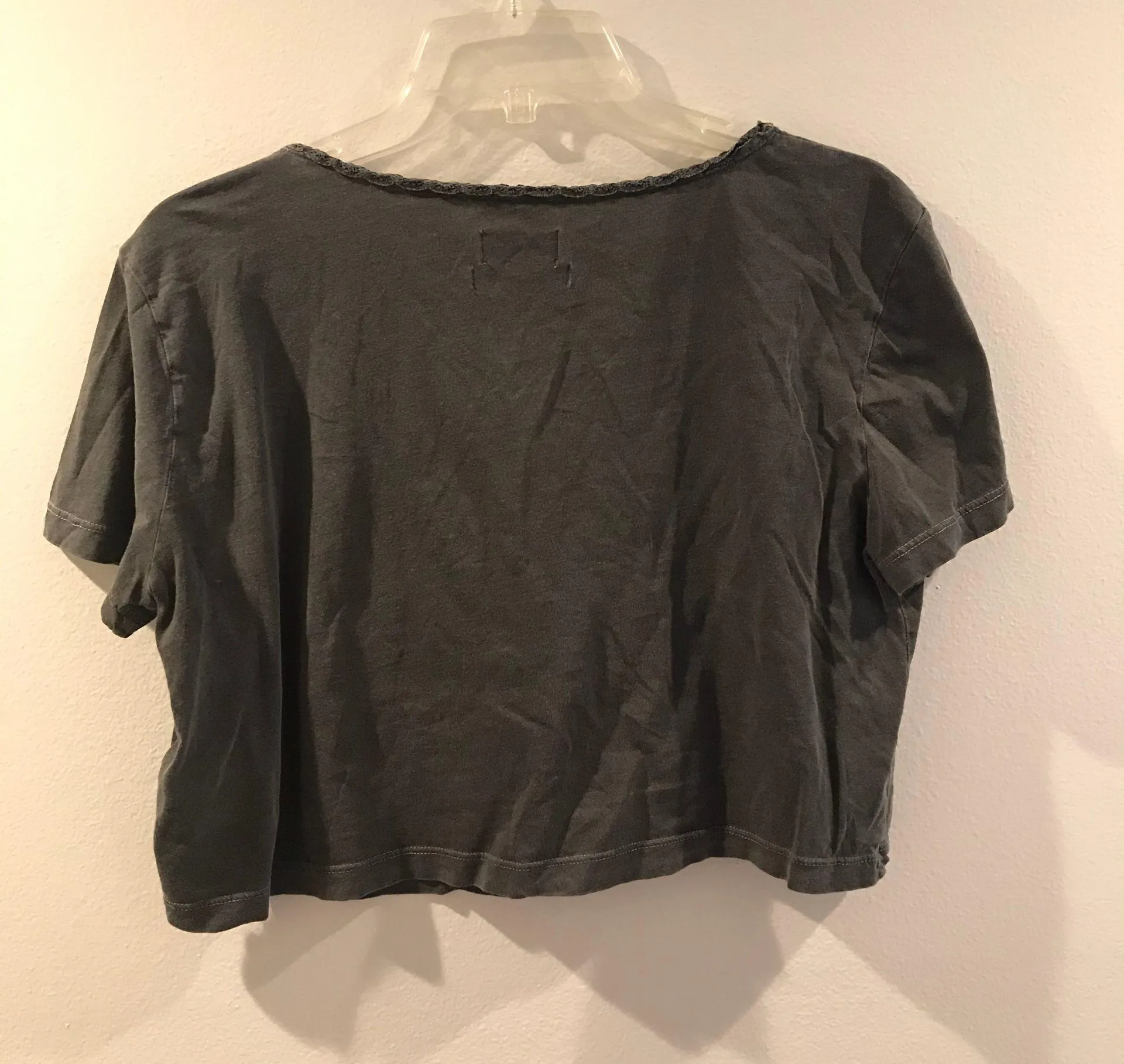 Urban Outfitters Wynn Button Down Crop Top - Image 4