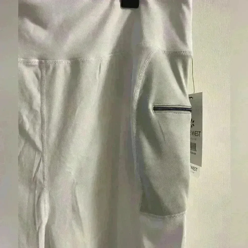 Nine West Active‎ White Stretchy Shorts 3X NWT - Image 2