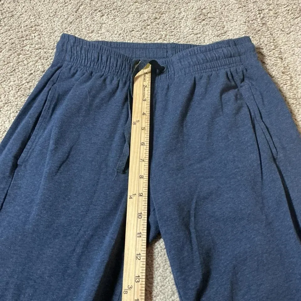 PACT Organic Cotton Blend Lounge Pants Navy Blue Wide Leg Drawstring Women's XS - Image 5