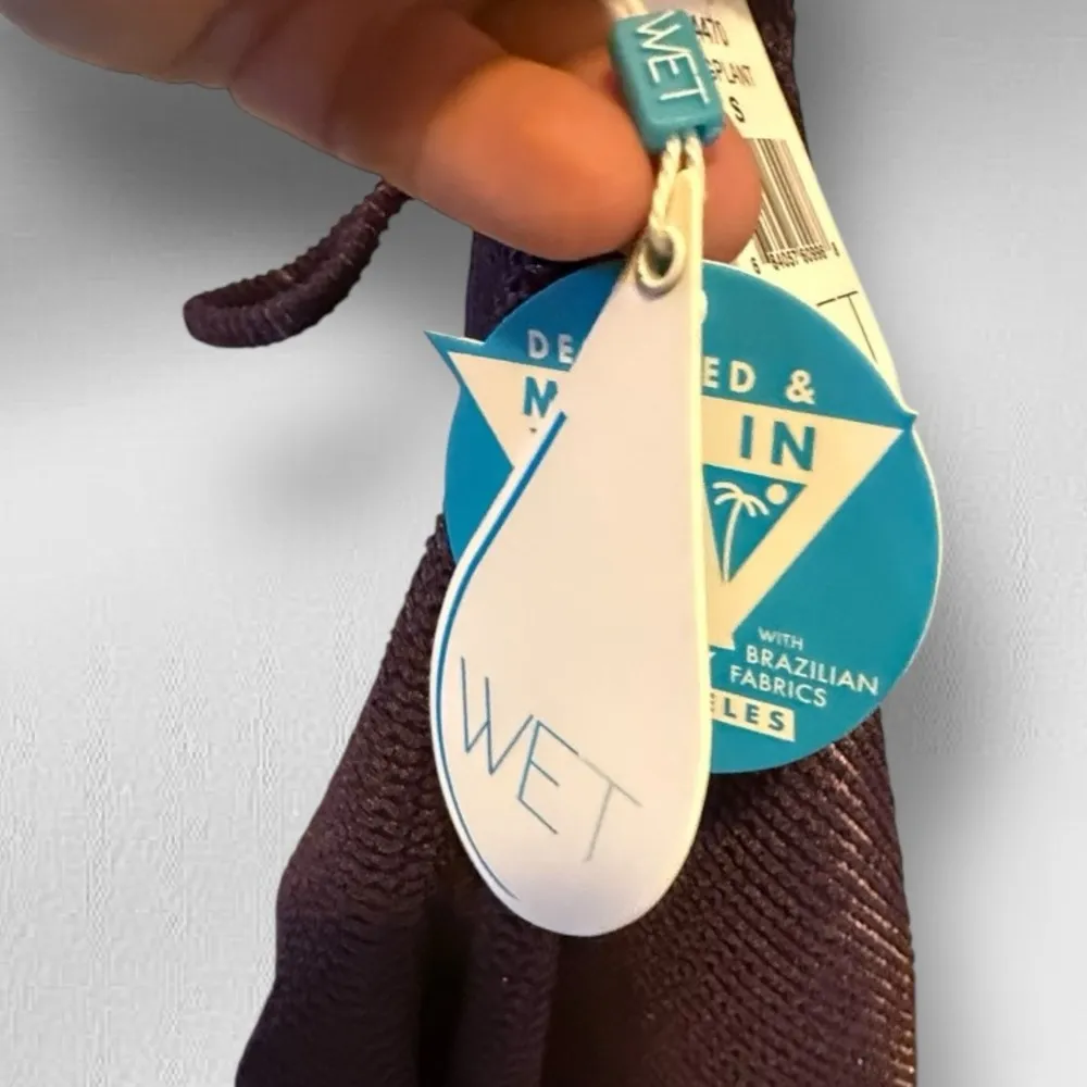 WET One Piece Bathing Suit In Eggplant nwt - Image 9