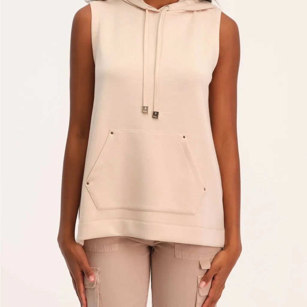 Elie Tahari Light Green Hooded Sweatshirt sizeXL ordrA3 - Image 9