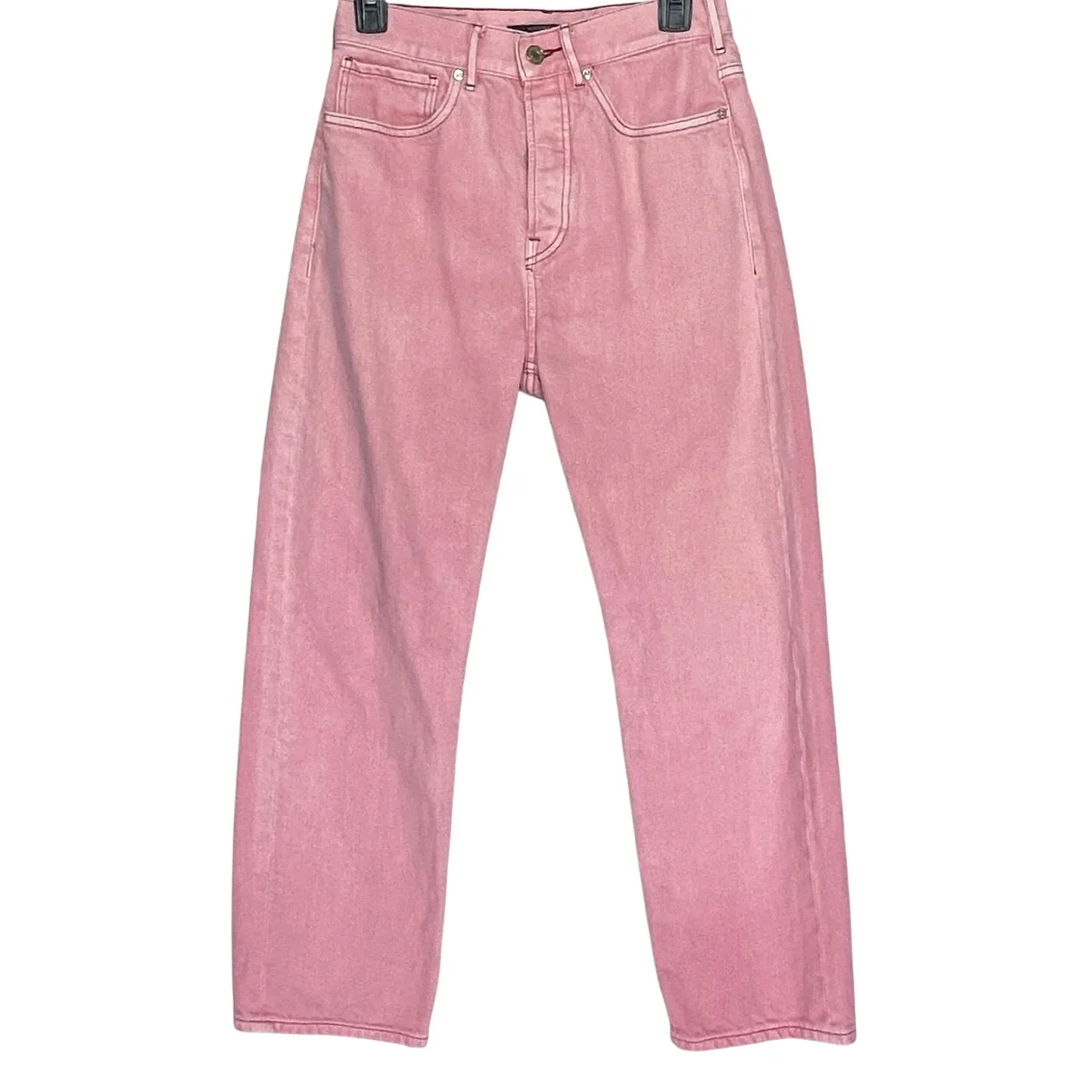 SCOTCH & SODA Women’s Pink Highrise Cropped Boyfriend Jean size 25 - Image 2