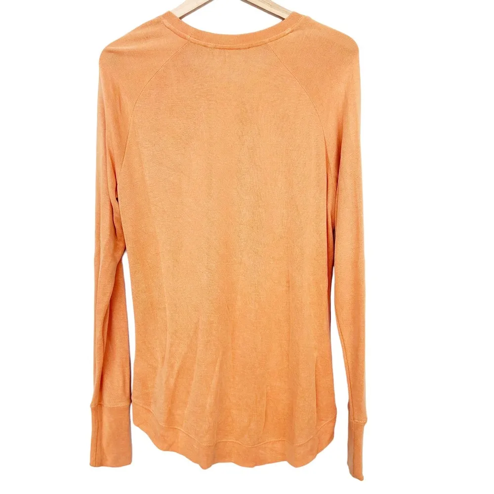 Athleta Orange Coaster Luxe Recover Sweatshirt Sz ST - Image 5