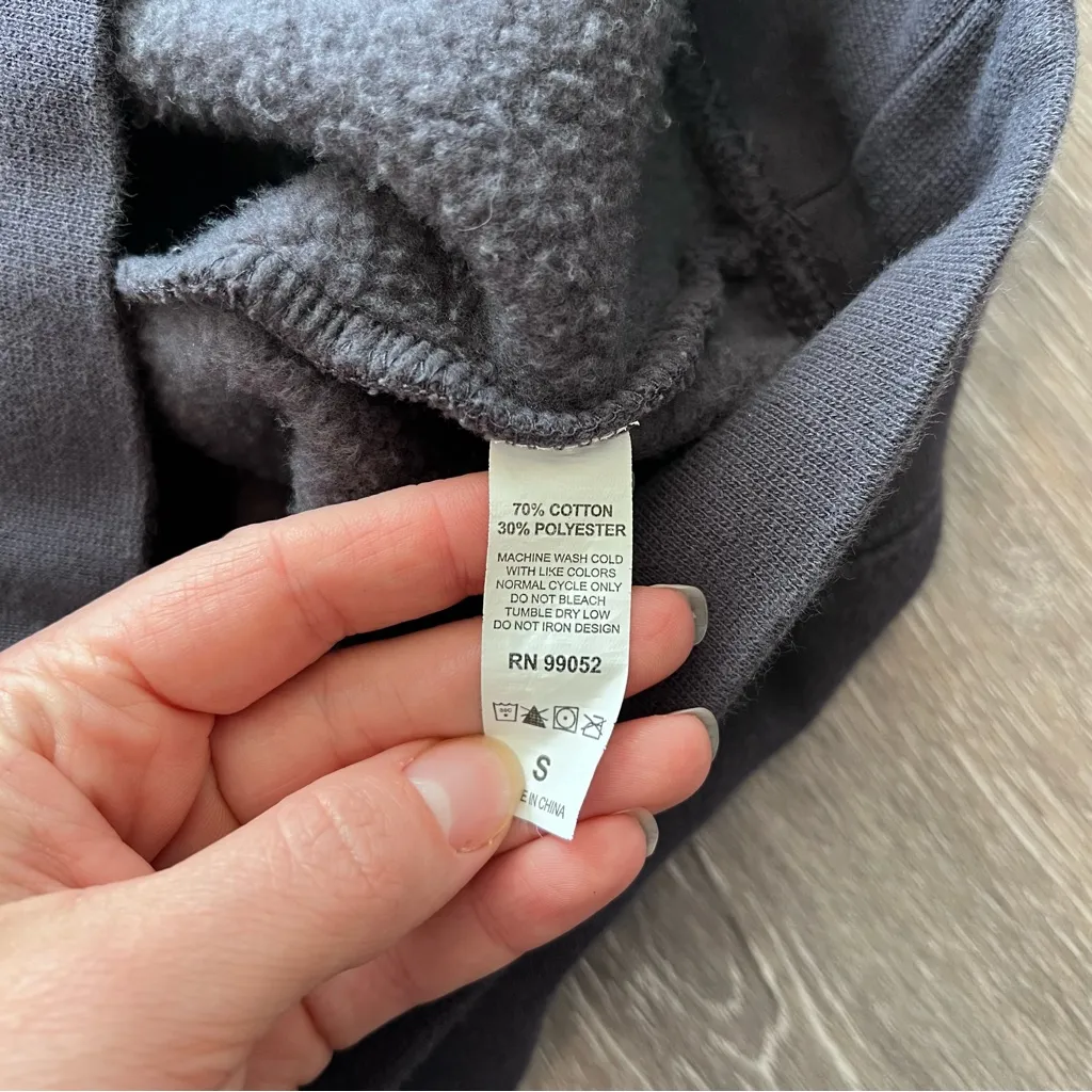 Glossier soho hoodie in graphite‎ black - Image 7