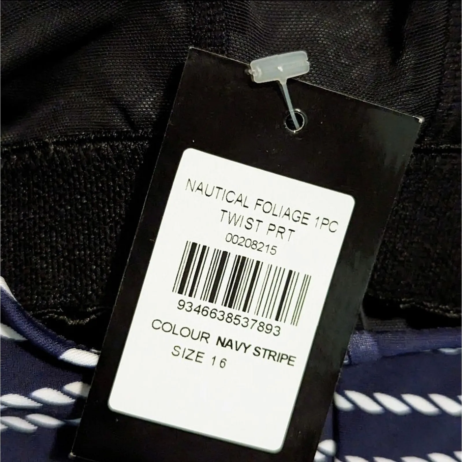 Avenue NWT Plus 16w 1X Navy Nautical 1 piece Swim Suit Swimsuit NEW - Image 3