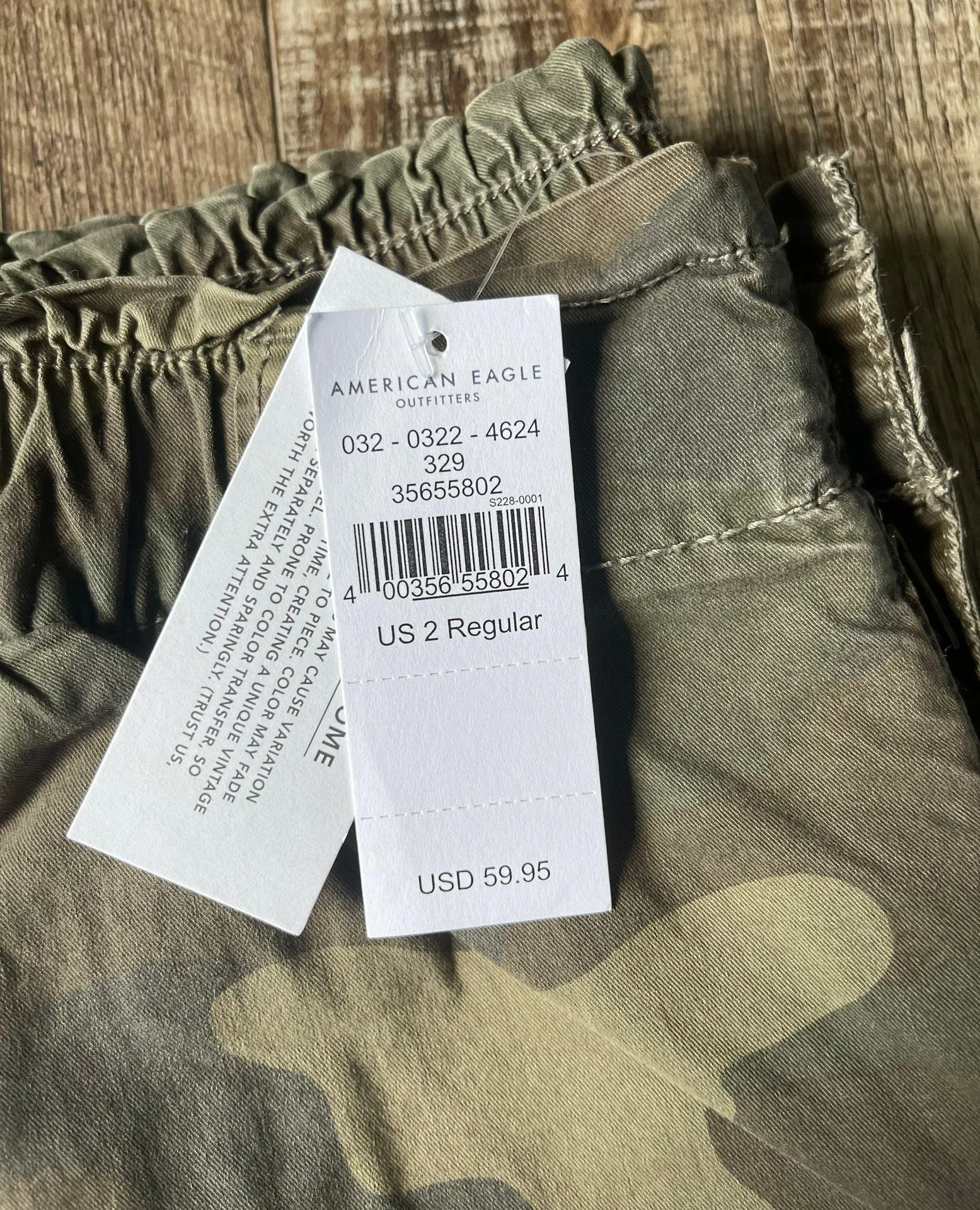 American Eagle Outfitters Camo Joggers - Image 3