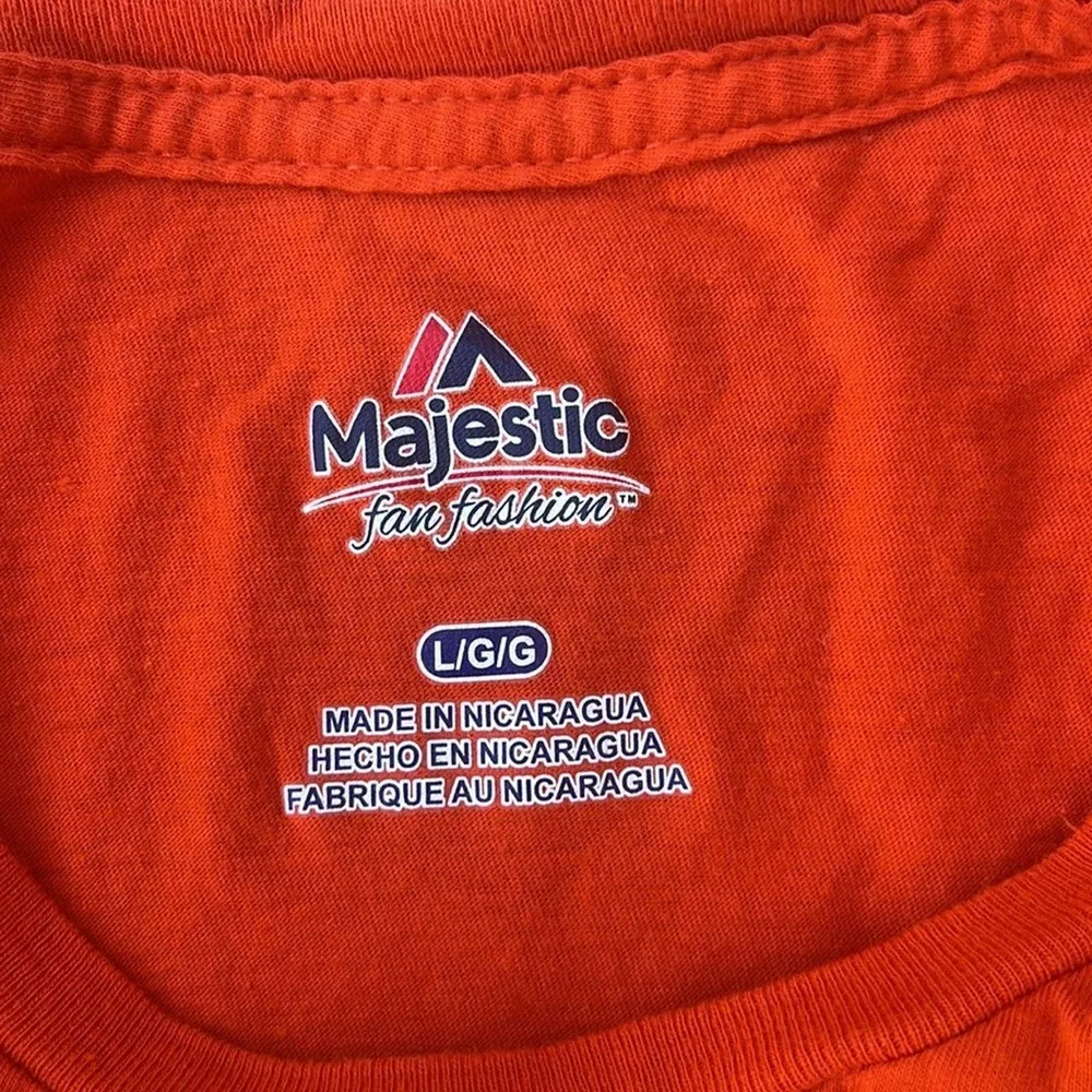 NFL Denver Broncos orange short sleeve t-shirt size large - Image 4