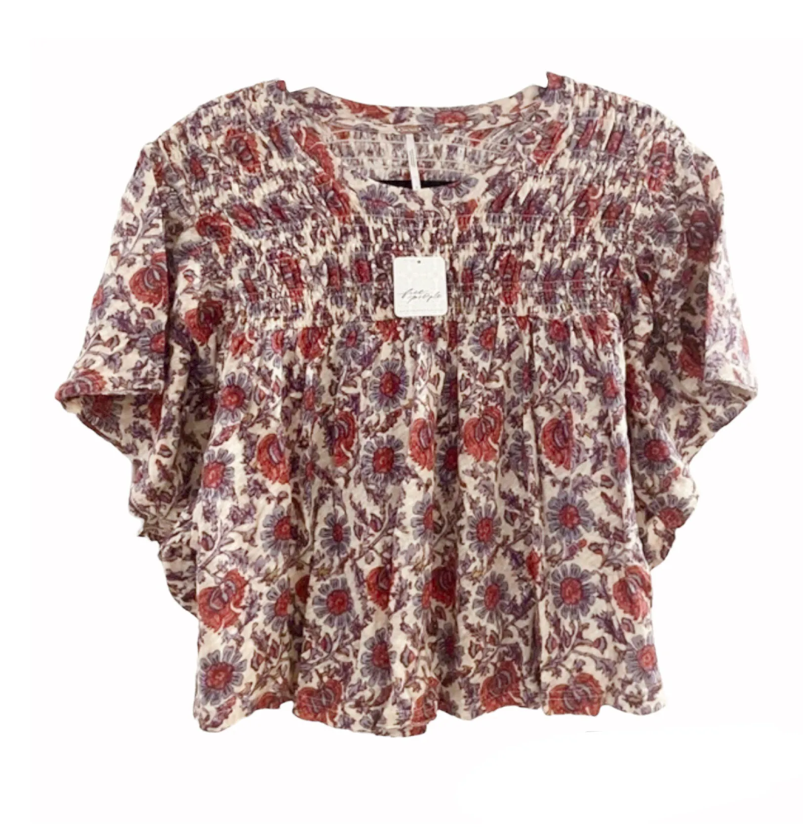 Boho Floral Blouse - Image 4