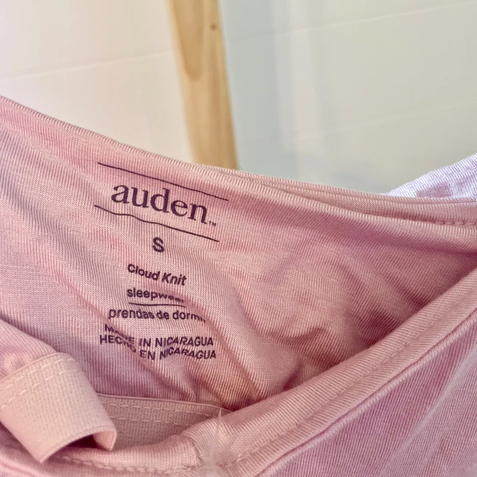 Auden Cloud Knit Sleepwear Slip Dress Light Pink Size S - Image 5