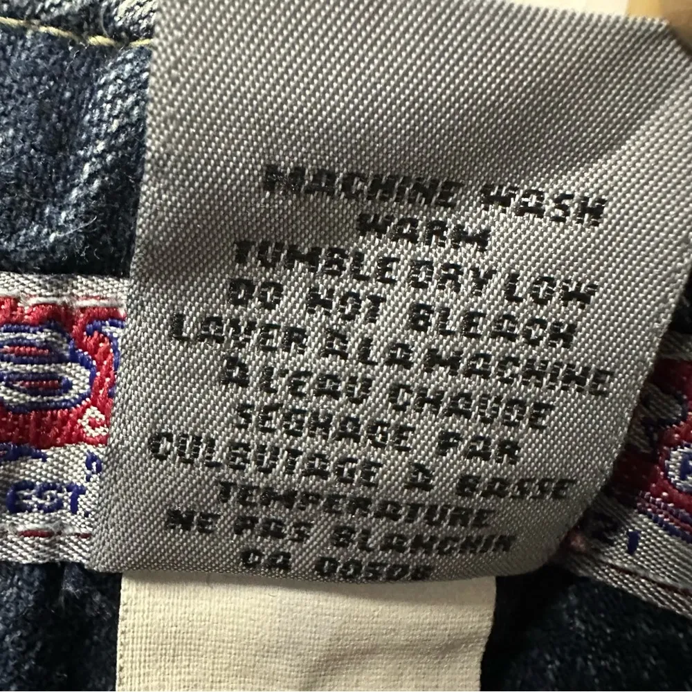 Silver Vintage Slit Side Denim Bootcut Mid Rise Medium Wash Blue Jeans Womens 27 - Image 12