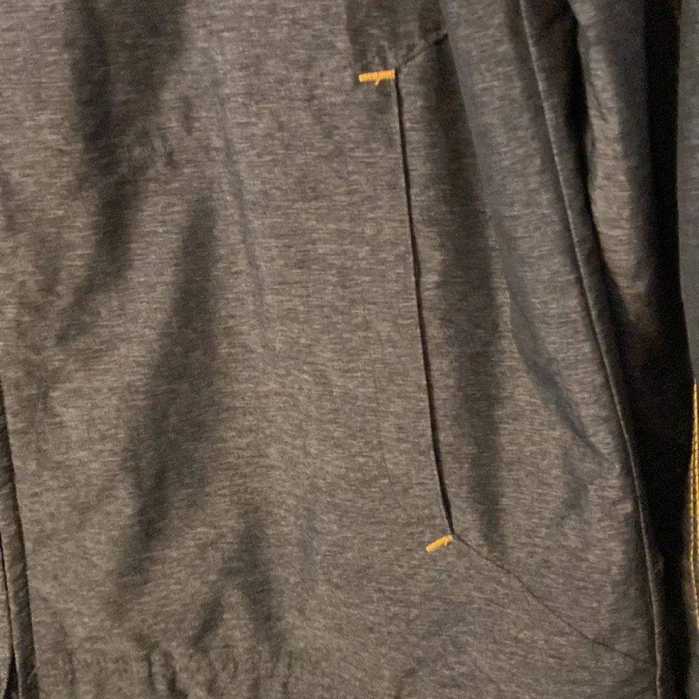 NFL Steelers Pittsburgh Women Rain Jacket size M gray color - Image 5