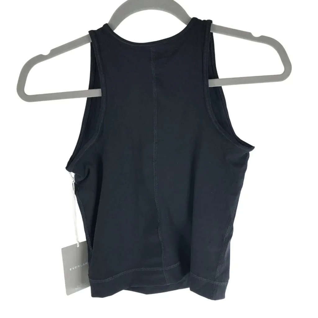 Everlane The Perform Tank Shelf Bra Sleeveless Stretch Black XS - Image 4