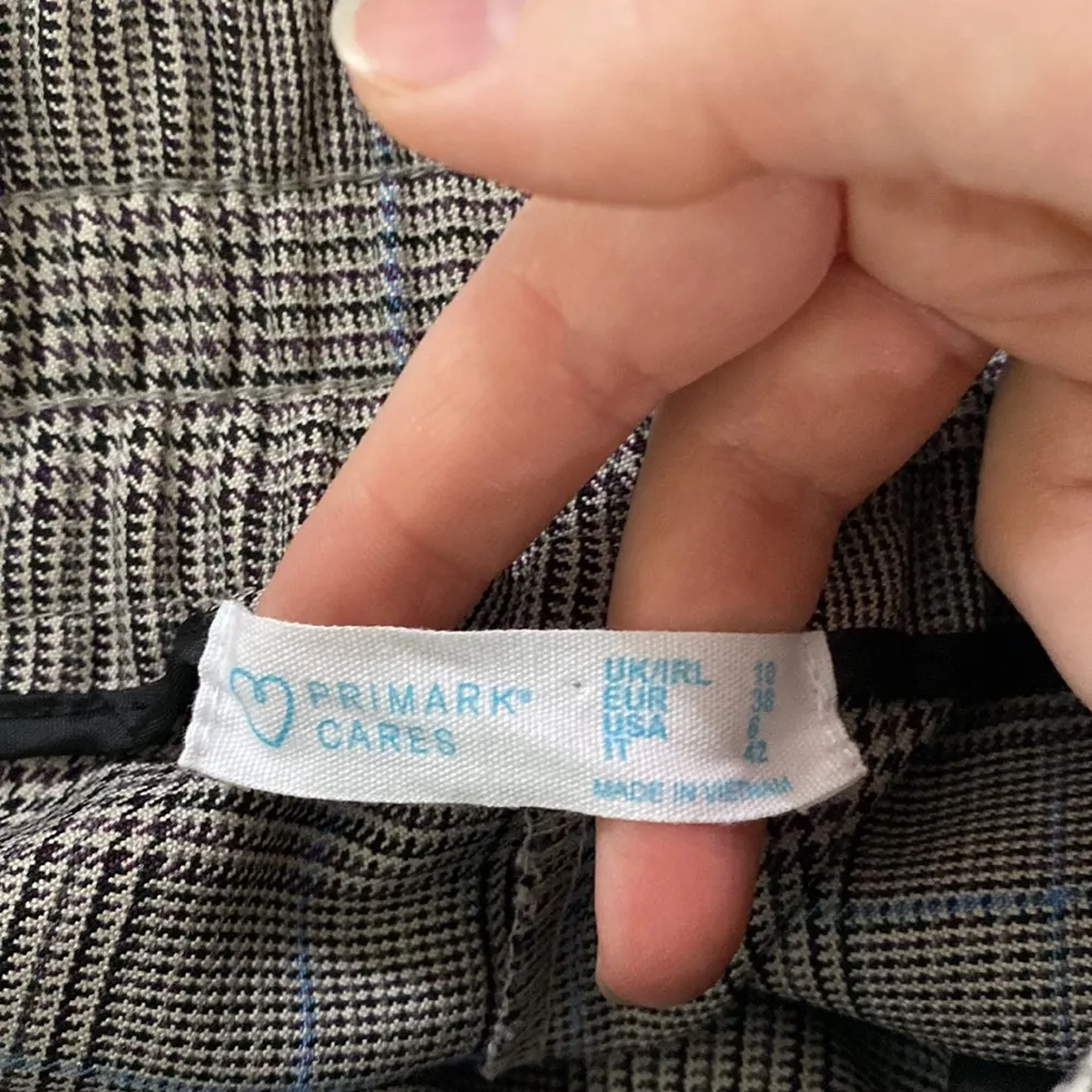 Primark pull on plaid pleated pants size 6 - Image 53