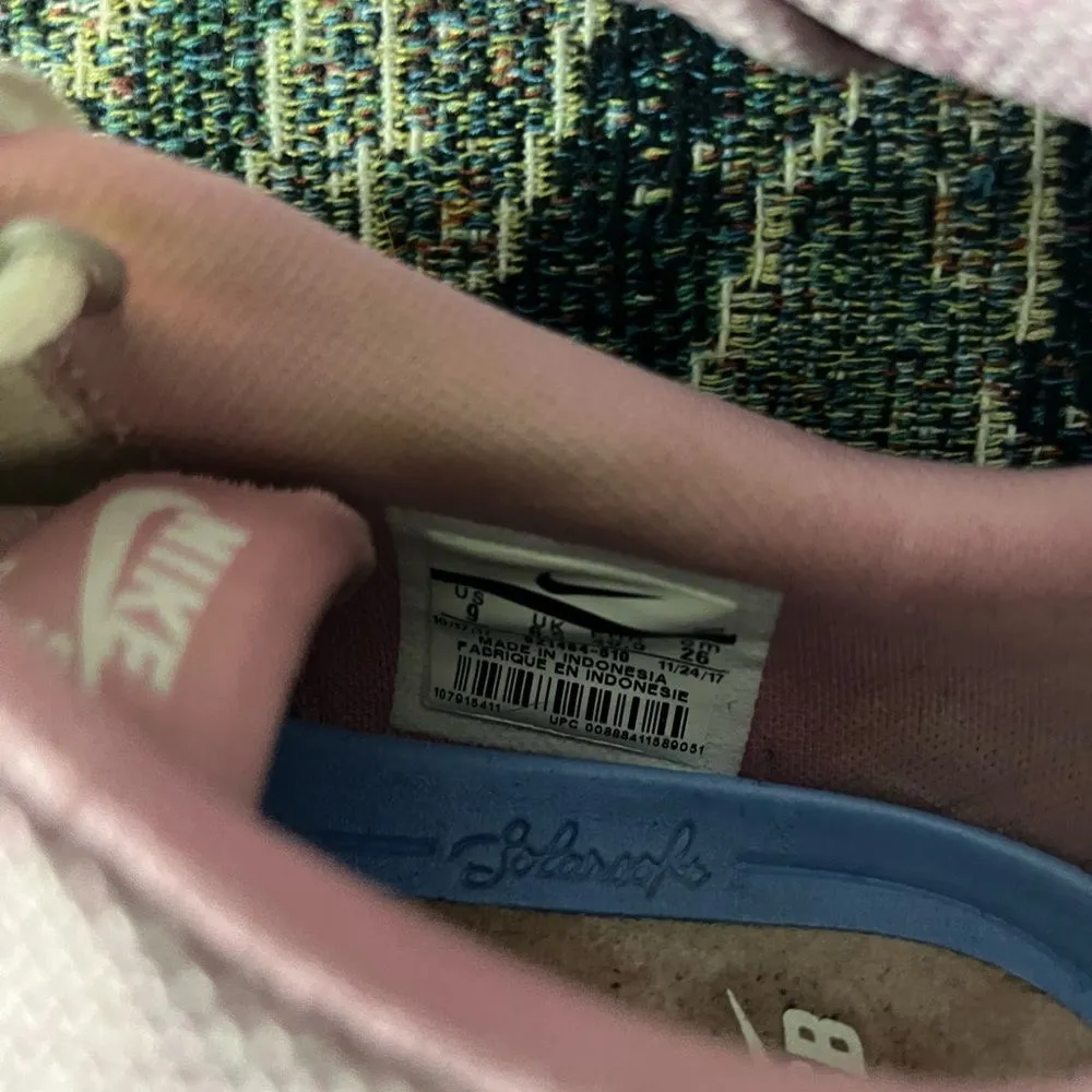 Nike Pink Suede Sneakers 9 Nike SB Check Solarsoft Canvas 877164-601 Pink Foam - Image 10