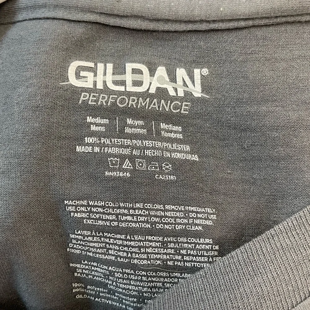 Gildan Gray Muscle Tee with Turtle Graphic - Image 2