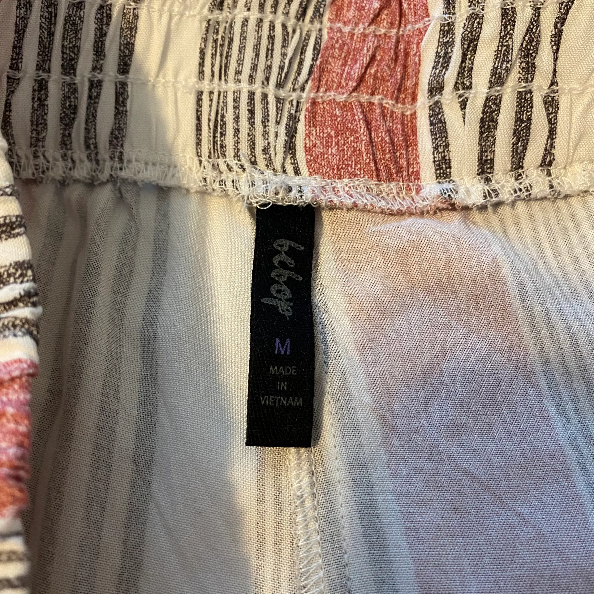 Striped Cropped Challis Pants - Image 9