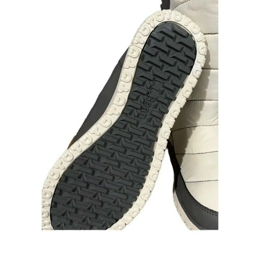 NWOB LL Bean Women's White Nylon Ultralight Quilted Insulated Tall Zip Boots 8.5 - Image 4