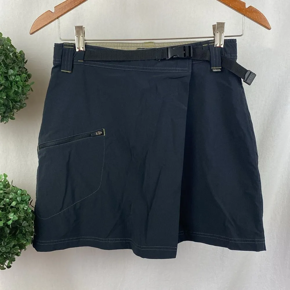 REI Dark Gray Athletic Sport UPF 30+ Skort Min Skirt 2 - Image 2