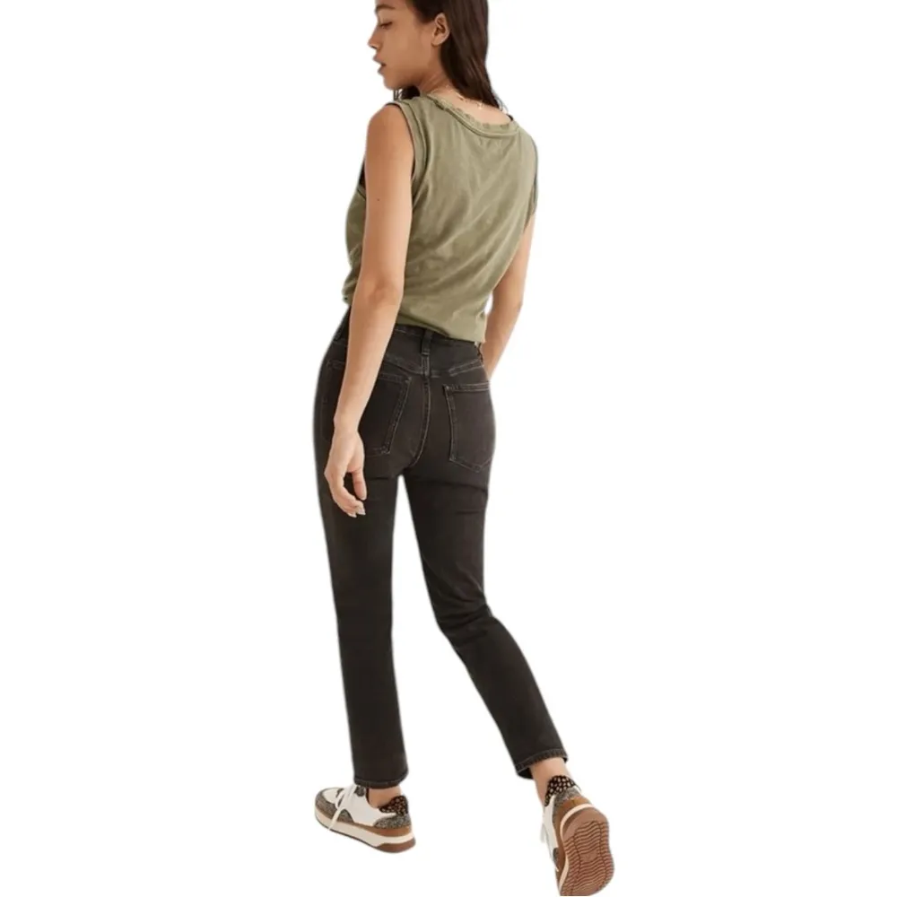 Madewell Black Lunar Wash Perfect Vintage Crop Jean Women’s size 27 - Image 5