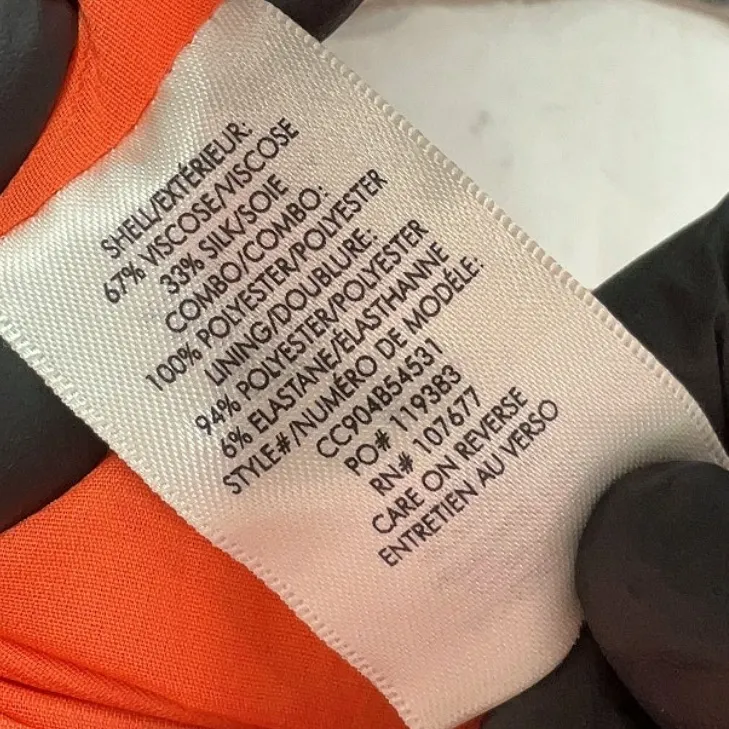 Alice + Olivia Silk Floral Maxi Dress - Orange and Purple - Image 7