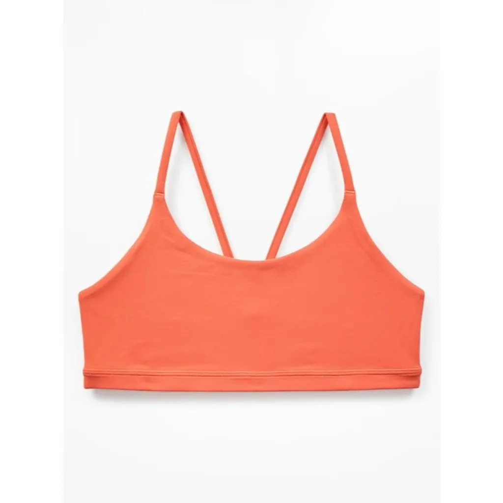 New Athleta L Transcend Scoop Bra Orange Haze Large A-C Cup - Image 3